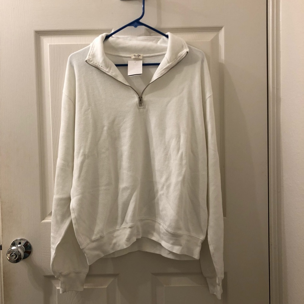 brandy melville missy thermal sweatshirt